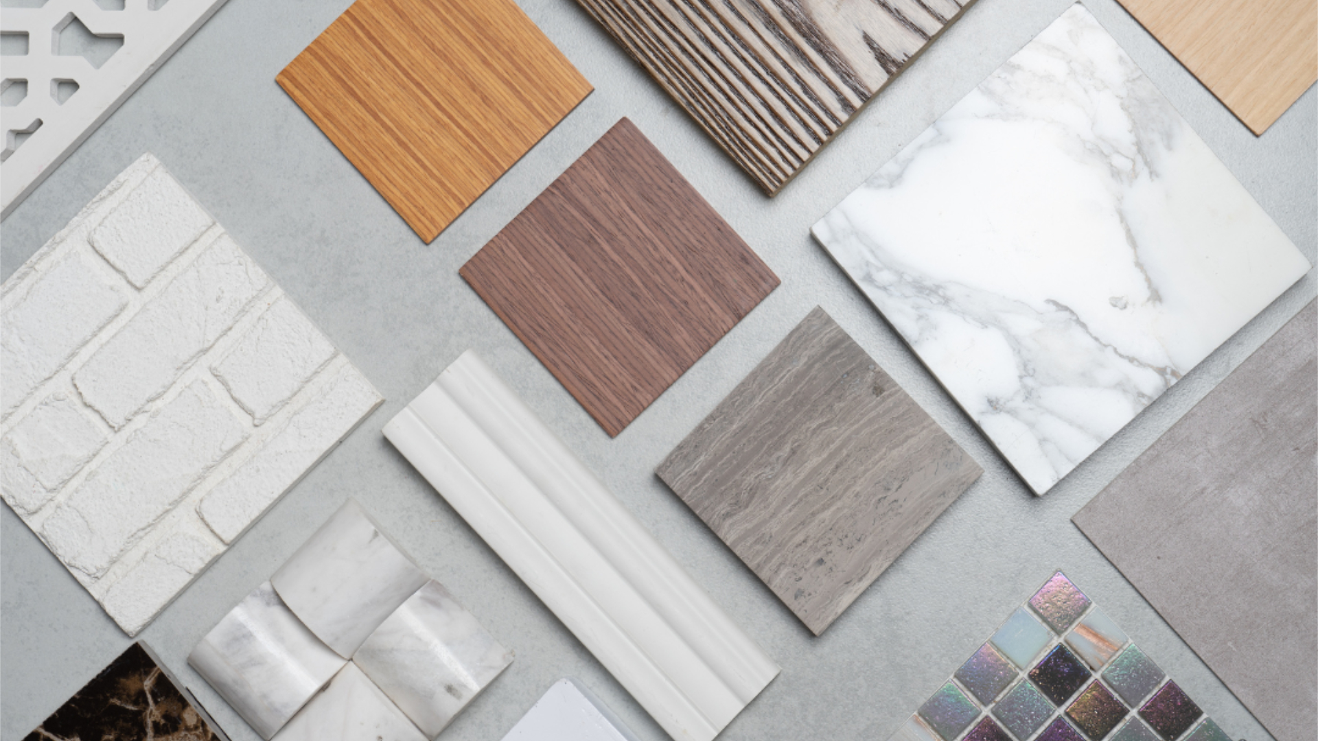Selecție de Materiale, Finisaje, Mobilier